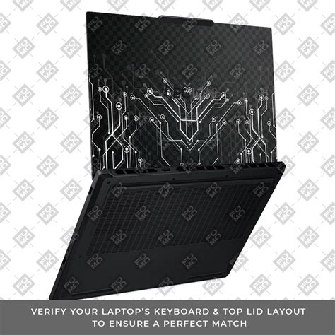 Black Digital Circuit Lenovo Legion 5 15AHP10 Laptop Skin