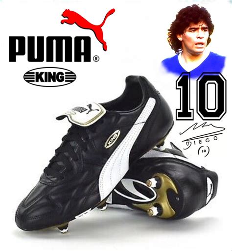Diego Armando Maradona Puma King Soccer Shoe