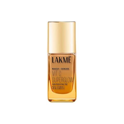 LAKMÉ Makeup+Skincare Vit C Superglow Skin Perfecting Natural Liquid T ...