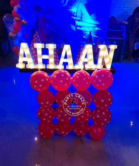 Led Name Letter Rental (Small)
