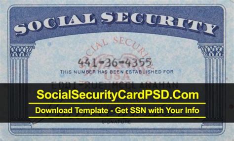 Image result for How Create Fake Social Security Card Signature
