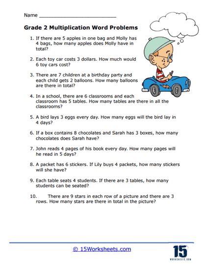 Multiplication Word Problems Grade 2 PDF 的图像结果