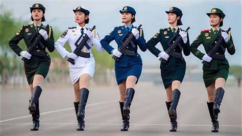 Military Parade - Chinese Female Soldiers P2 / 我們是中國女兵—向世界展示中國女兵的自信和力量 ...