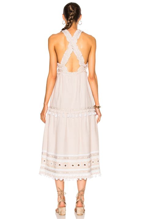 Dodo Bar Or Joseff Dress in Off White & White | FWRD