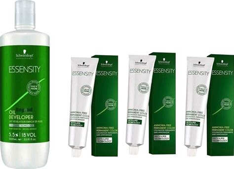 Buy SCHWARZKOPF ESSENSITY AMMONIA FREE 3-0 DARK BROWN 60 ML(3 TUBE ...