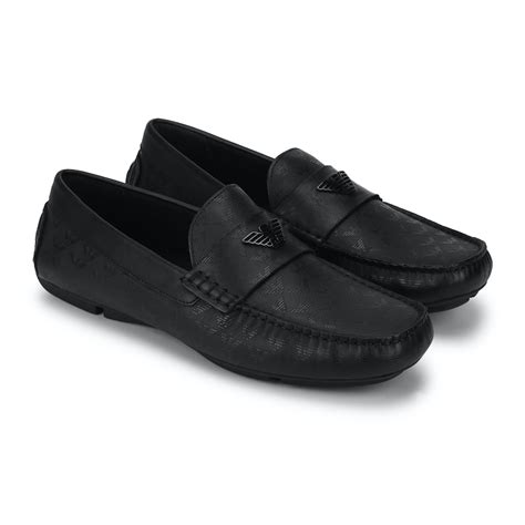 Buy Men Black Casual Shoes Online at The Collective - 557607