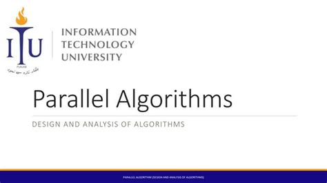 Image result for Parallel Algorithms Define