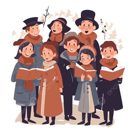 Christmas Choir Clipart