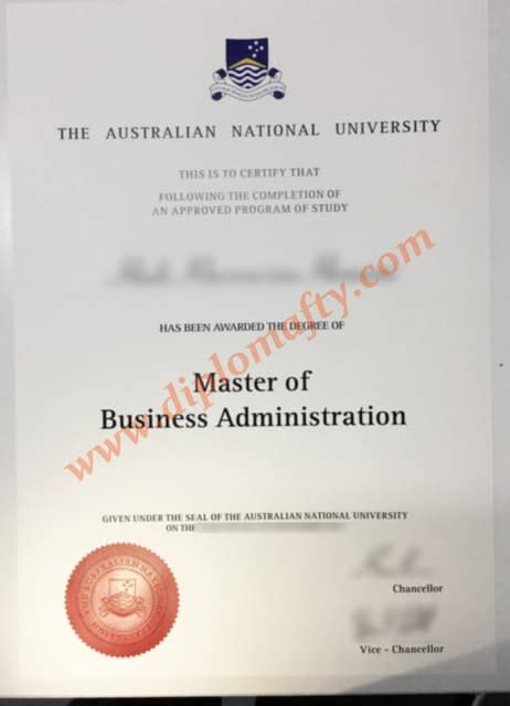 澳洲国立大学毕业证一比一原版定制