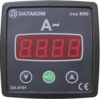 DATAKOM DA-0101 Digital Ammeter Panel (1 Phase) : Amazon.in: Home ...