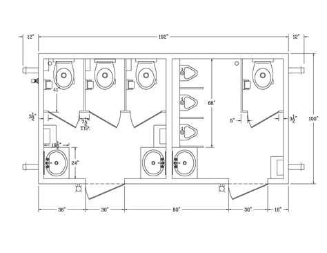 ADA Bathroom Dimensions for Public Restrooms