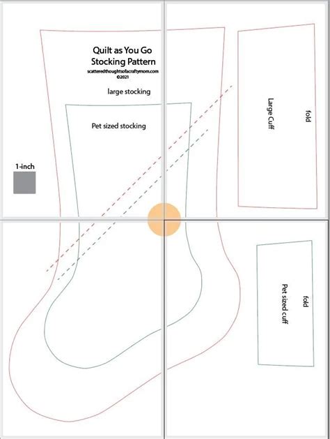 Image result for Small Stocking Pattern Printable Free