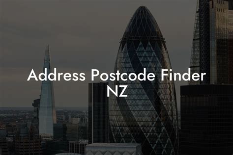 Postcode Address 的图像结果