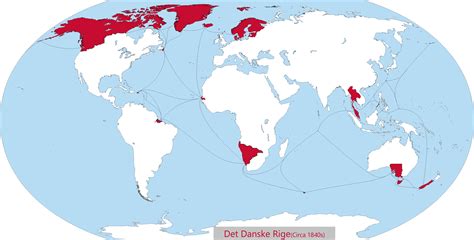 Danish Empire Map