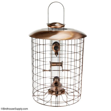 Copper bird feeder by Woodlink from Birdhousesupply.com