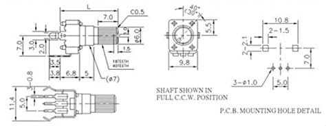 CentIoT - Rotary Encoder - Digital Potentiometer Coding Volume Control ...