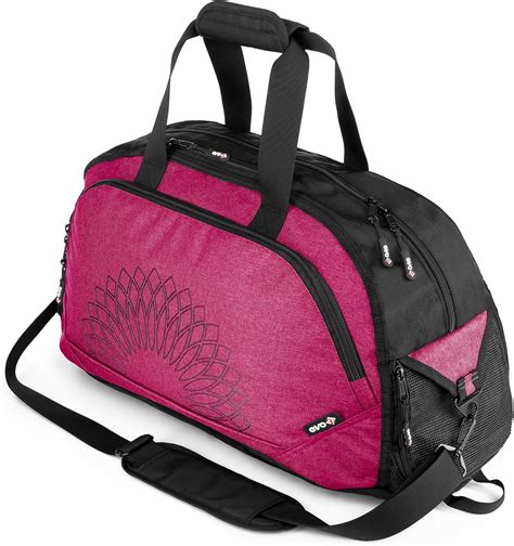 Amazon.com : Yoga EVO Women Gym Bag - Workout Bag Large Size : Sports ...