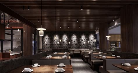 餐饮空间设计 | 八斩鹅卤味研究院分店（舟山）_HAOS丨Design-站酷ZCOOL