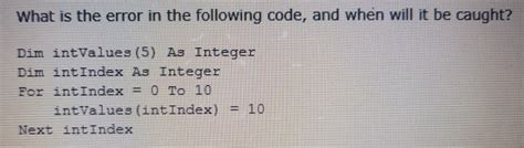 Image result for Integer Error Examples