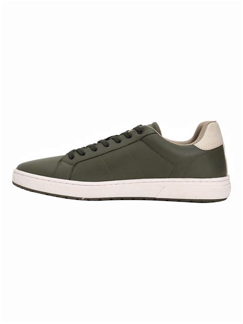Men's Olive Colorblock Sneakers – Levis India Store