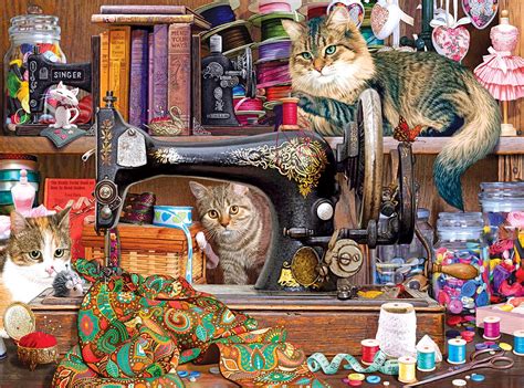 Cat Jigsaw Puzzle 1000 Pieces Seller UK | www.pinnaxis.com