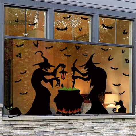 Giant Halloween Window Clings at Mia Stanfield blog