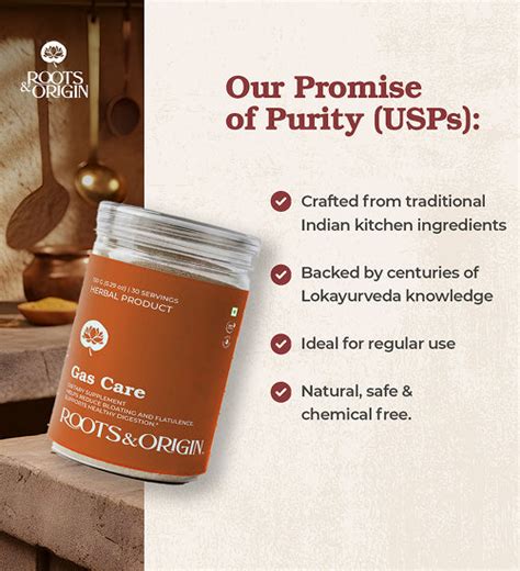 Gas Care Wellness Blend - Daily Companion for Smooth Digestion, Intern ...