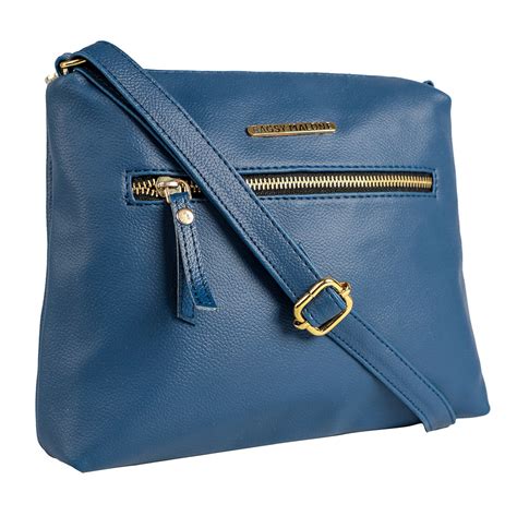 Buy Bagsy Malone Blue Sling Bag Online