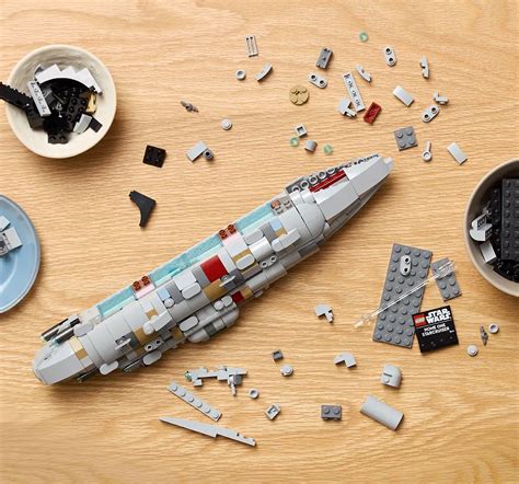 Buy LEGO Star Wars Home One Starcruiser, Buildable Starship Model Kit ...