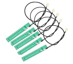 NISTECH PCB Antenna GSM PCB 3dbi Antenna (Pack of 5) WiFi 2.5Ghz to 5.8 ...