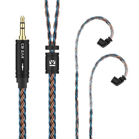 H HIFIHEAR KBEAR ST16 Plus Long IEMs Earphone Cable with India | Ubuy