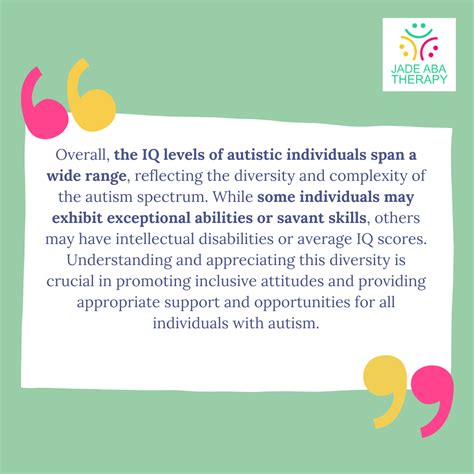 Autism IQ Level: Are All Autistic People Smart? - JADE ABA