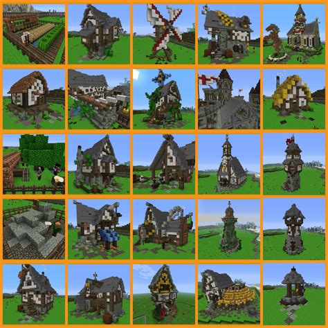 Types Of Minecraft Village Houses