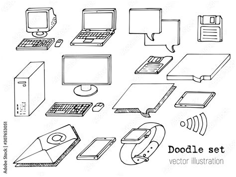 Computer Parts Drawing 的图像结果