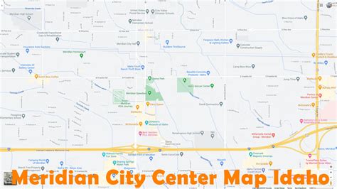 Meridian, Idaho Map