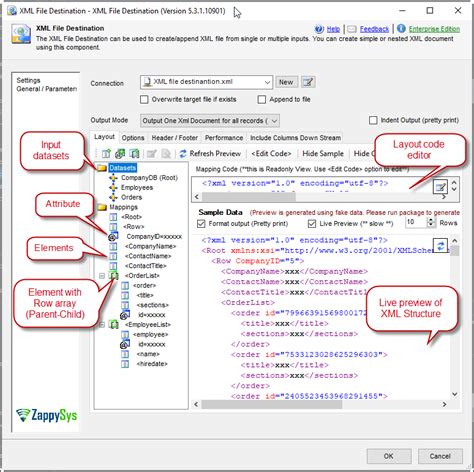 How to Load XML Files Using SSIS into SQL Destination 的图像结果
