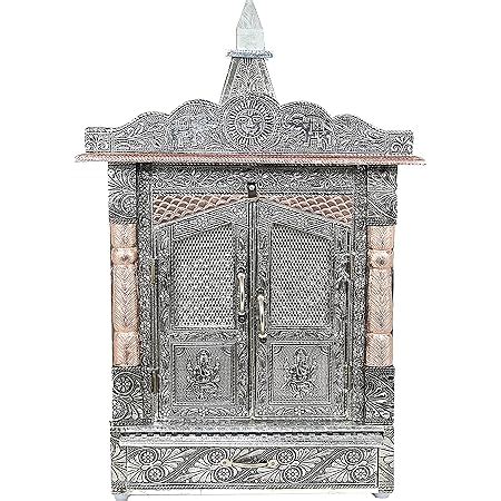 Storite Small Size Pooja Mandir for Home, Home Temple, Handcrafted ...