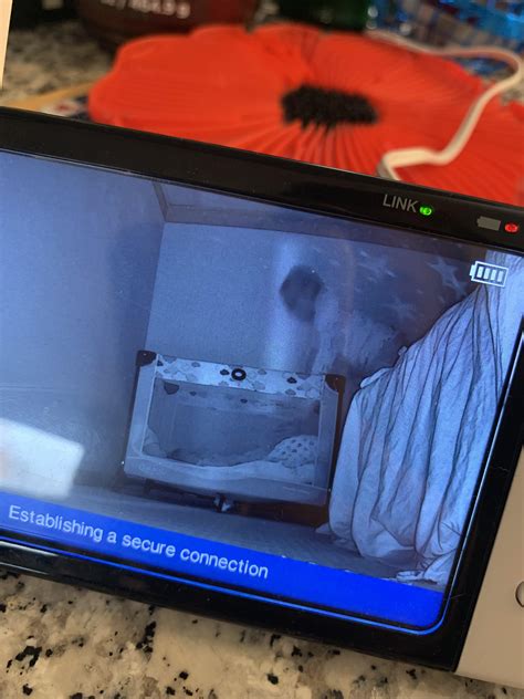 Ghost sighting on a baby monitor today. Do you see a baby ghost or ...