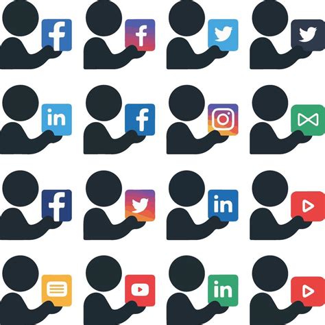 Social Icon Vector 的图像结果