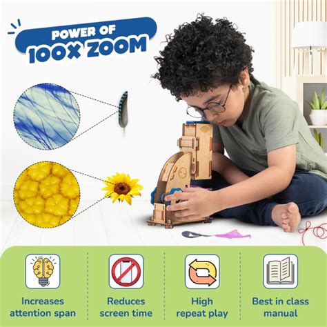 Smartivity Microscope 100x Zoom Toy for Kids – Juplay World