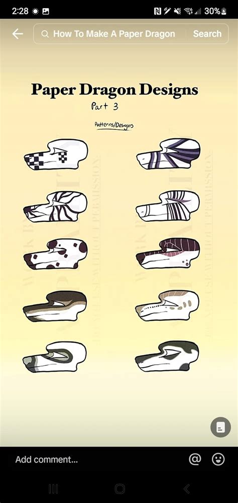 Image result for Paper Dragon Puppet Base Tutorial