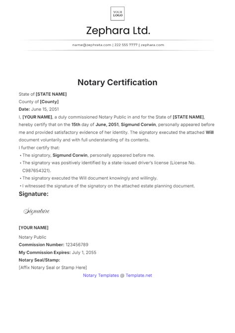 Image result for Verification Notary Form
