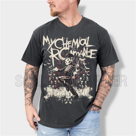 My Chemical Romance T-Shirt | 2025 Black Parade Tour MCR Band Tee | Emo ...