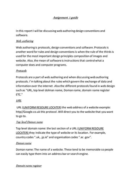 Image result for Full Assignment Guide