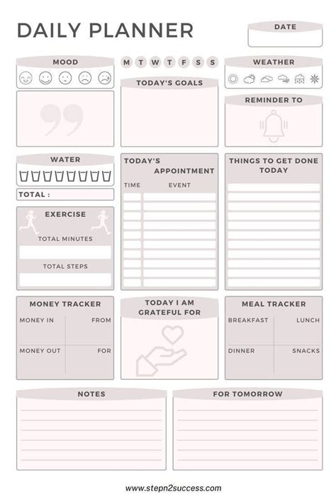 Good Notes Daily Planner Template 的图像结果