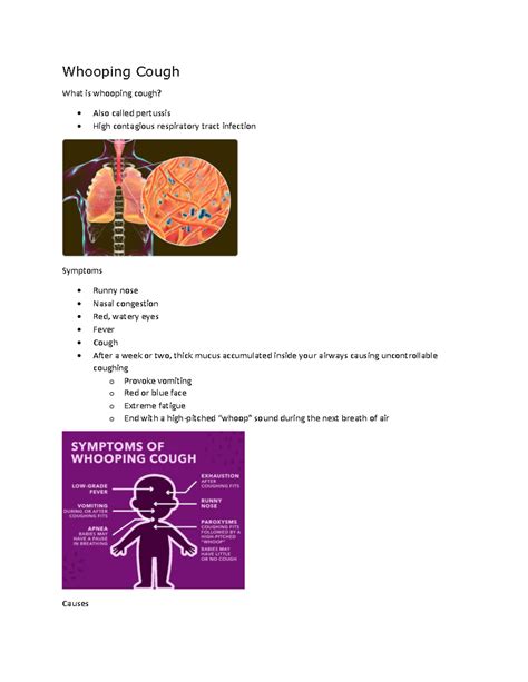 Whooping Cough - Whooping Cough What is whooping cough? Also called pertussis High contagious ...