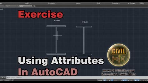 Image result for Advantages of Using Attributes in AutoCAD