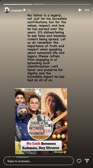 AR Rahman's son dismisses rumours linking Mohini Dey - India Today