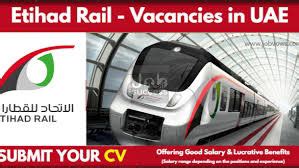 Etihad Rail Latest Jobs 2024 - Lifegears