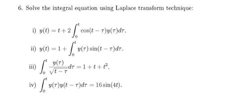 Image result for Solve Integrals Using Laplace